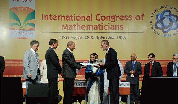 2010년 8월 19일 인도 하이데라바드에서 열린 세계수학자대회 개막식. ⓒphoto ICM 2010