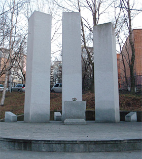 한국 독립운동의 거점이었던 블라디보스토크 신한촌(新韓村)의 기념비. ⓒphoto 김시덕