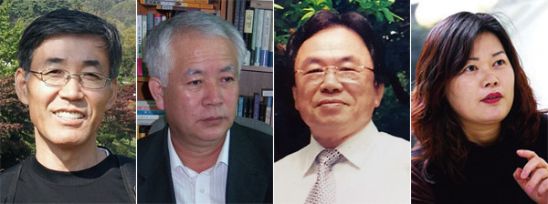 이재운·이수광·이번영·박경남씨(왼쪽부터).