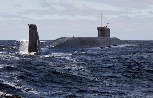러시아의 최신예 보레이급 전략잠수함이 최근 태평양함대에 배치됐다. ⓒphoto 러시아해군사이트