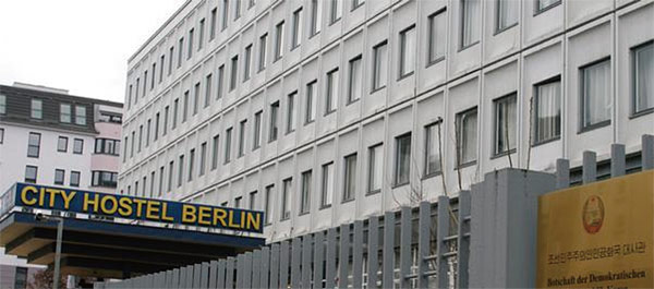 독일 베를린 주재 북한대사관이 운영하고 있는 호스텔. ⓒphoto Dentsche Welle
