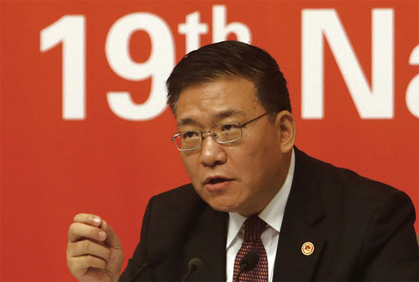 궈예저우 중국공산당 대외연락부 부부장 ⓒphoto 바이두