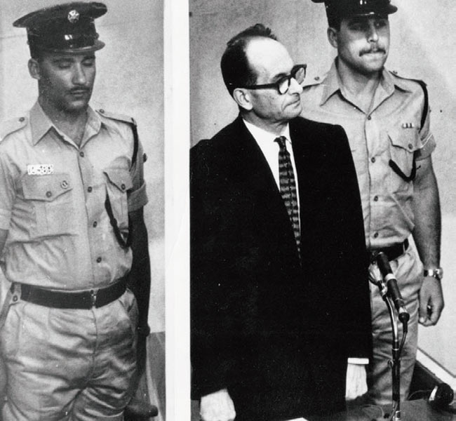 모사드의 10년 추적 끝에 체포된 나치 전범 아돌프 아이히만. ⓒphoto 뉴시스