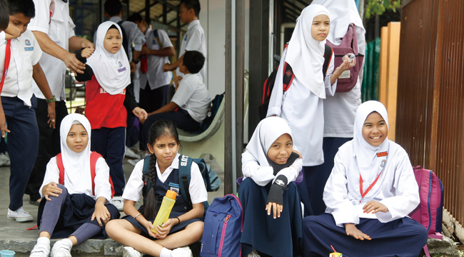 인도네시아의 무슬림 소녀들. ⓒphoto 뉴시스