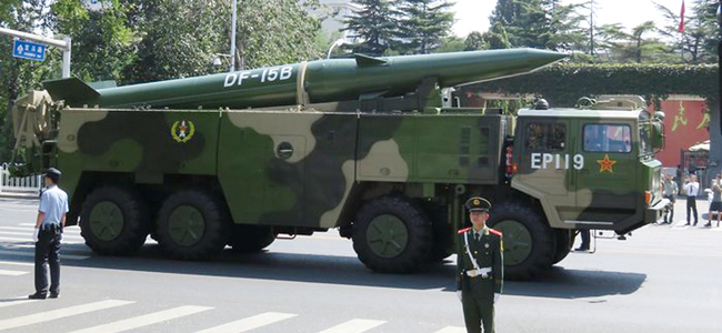 중국 DF-15 단거리 탄도미사일