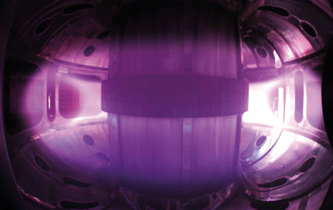 KSTAR의 플라스마 ⓒphoto 국가핵융합연구소