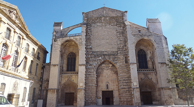막달레나교회의 전경. 13세기 말에 세워진 건축물이다.