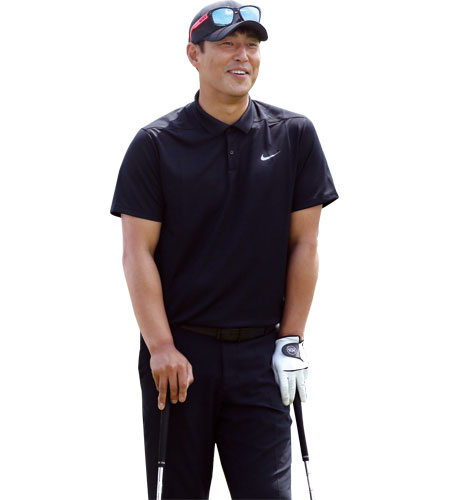 골프에 푹 빠진 배우 김성수. ⓒphoto 민수용 골프전문 사진작가