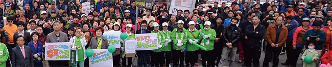 2016년 20대 총선 당시 서울의 한 유세장에 몰려든 시민들. ⓒphoto 뉴시스