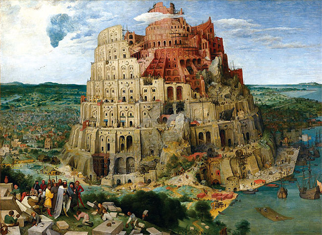 피터 브뤼겔의 명화 ‘바벨탑(Towel of Babel)’. ⓒphoto 위키피디아