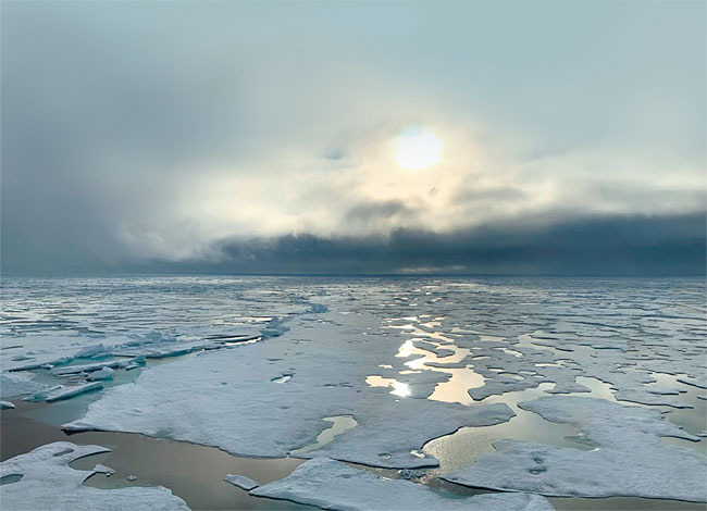 지구온난화로 영구동토층이 녹고 있는 북극. ⓒphoto 뉴시스
