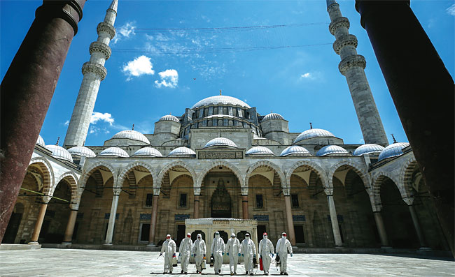오스만제국 당시 아르메니아인 건축가 미마르 시난이 지은 이스탄불의 쉴레마니예 모스크. ⓒphoto 뉴시스