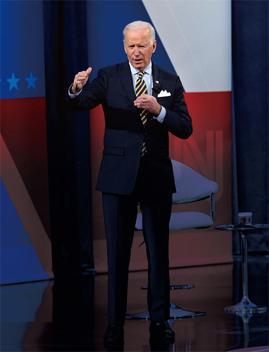 2월 20일 취임 한 달을 맞는 조 바이든 미국 대통령. ⓒphoto 뉴시스