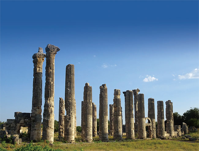 로마 폼페이우스 장군의 해적 소탕을 기념해 만들어진 고대 도시 폼페이오폴리스의  유적. ⓒphoto 유민호