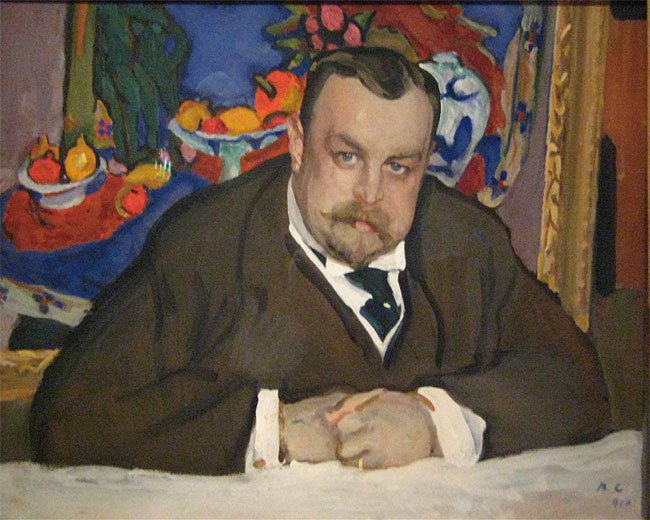 러시아의 사업가이자 미술품 수집가인 이반 모로조프 초상화. 현재 러시아가 소장한 프랑스 근대 화가 작품들의 대부분은 그가 수집한 것이다.