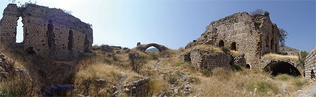 십자군의 핵심이었던 템플기사단이 거점으로 활용한 터키 바그라스의 성. 해발 452m에 들어선 철옹성이다. ⓒphoto 유민호