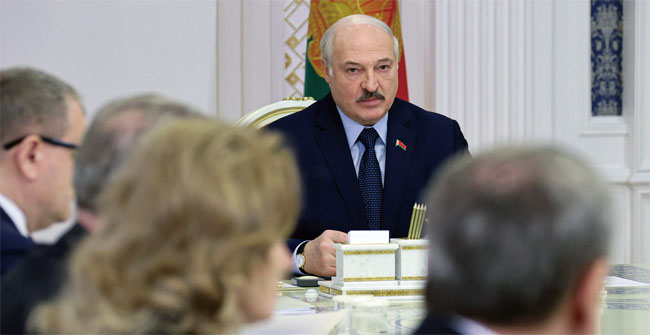 지난해 부정선거 논란 속에 집권을 연장한 벨라루스 루카셴코 대통령. ⓒphoto 뉴시스