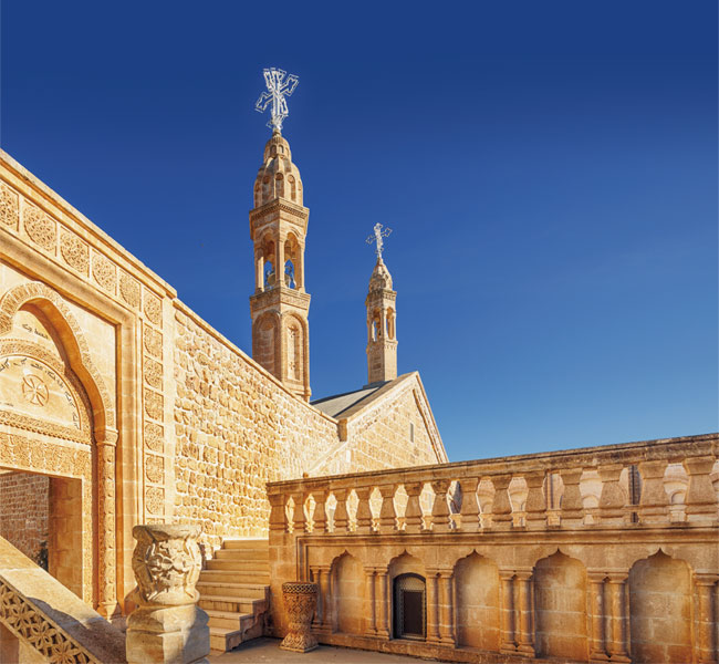 터키 북쪽 시리아와 접경 지역에 있는 가브리엘수도원. 서기 397년에 세워진 시리아정교회 최고 수도원이다. ⓒphoto 게티이미지