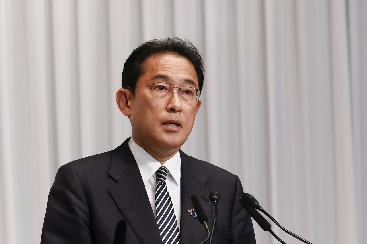 일본 기시다 총리가 10월 11일부터 외국인이 비자 없이 일본에 입국할 수 있다고 밝혔다. photo 뉴시스