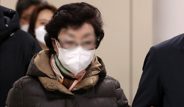 윤석열 대통령의 장모 최은순 씨. photo 뉴시스