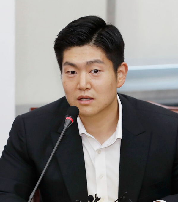 국민의힘 서울 도봉갑 김재섭 후보. photo 뉴시스