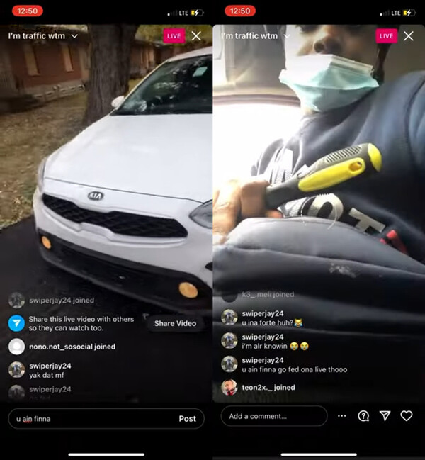 기아보이즈 챌린지 영상. photo 유튜브 캡쳐