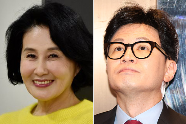 전여옥 전 국회의원(왼쪽), 한동훈 국민의힘 비상대책위원장(오른쪽). photo 뉴시스 / 편집 주간조선