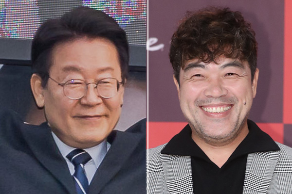 왼쪽부터 이재명 더불어민주당 대표와 배우 이원종씨. photo 뉴시스 / 편집 주간조선