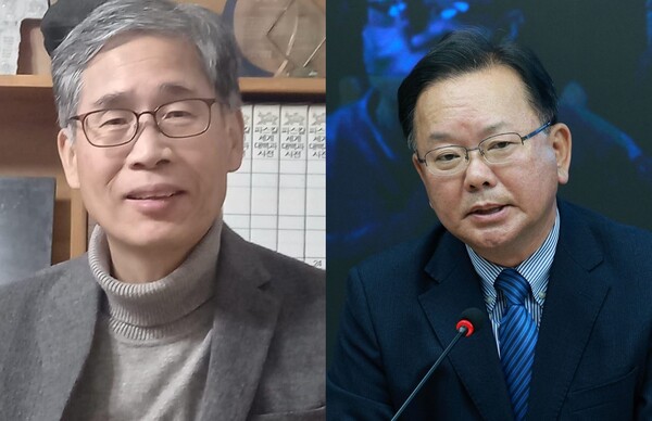 신평 변호사(왼쪽), 김부겸 전 국무총리photo 페이스북/ 뉴시스 / 편집 주간조선