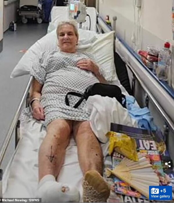 영국 켄트주에 사는 제랄딘 뉴잉(78). photo 영국 데일리메일 캡처