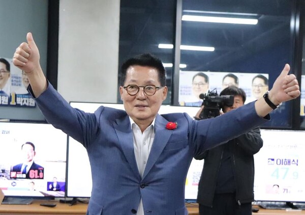 박지원 더불어민주당 당선인. photo 박 당선인 페이스북 발췌