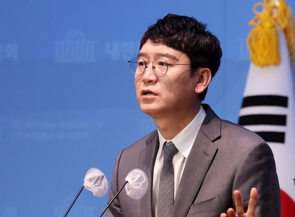 지난 1월 8일 제22대 총선 불출마를 선언한 김웅 국민의힘 의원. photo 뉴시스