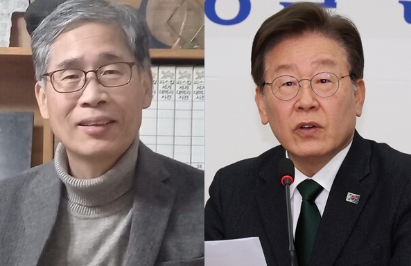 신평 변호사(왼쪽)와 이재명 더불어민주당 대표 photo 페이스북/ 뉴시스 / 편집 주간조선