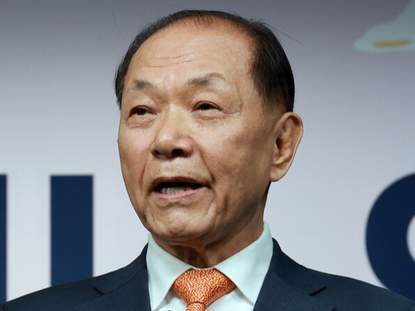 황우여 상임고문이 지난 1월 1일 오전 서울 영등포구 국민의힘 중앙당사에서 열린 2024 신년인사회에서 인사말을 하고 있다. photo 뉴시스