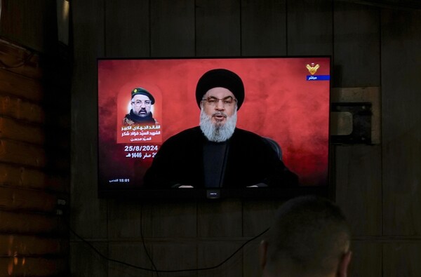 레바논 무장단체 헤즈볼라 지도자 하산 나스랄라 photo 뉴시스 / AP