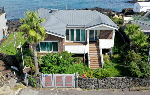 제주시 한림읍에 위치한 문다혜씨 소유의 별장. photo 뉴시스