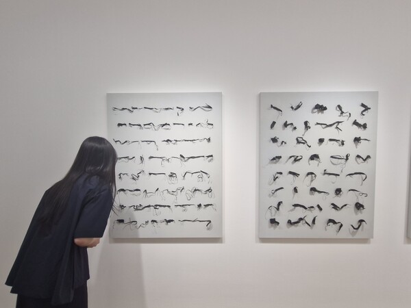 서울 인사동 노화랑에서 열리는 이형우 작가의 개인전 . photo 노화랑