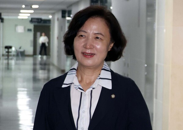 이춘석 의원의 후임 국회 법제사법위원장으로 내정된 추미애 더불어민주당 의원. photo 뉴시스