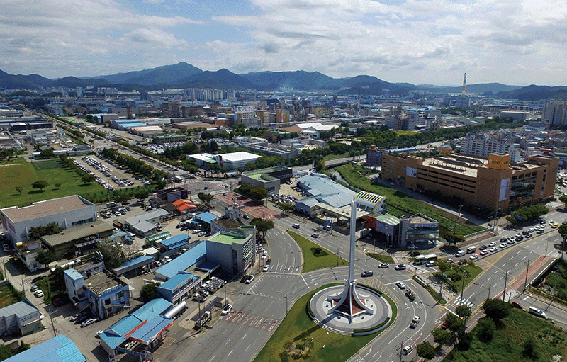 경북 구미국가산업1단지 전경. photo 조선일보