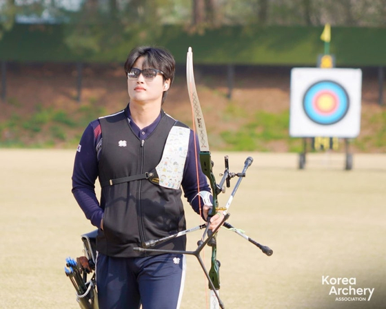 2025년도 양궁 국가대표 장채환. photo 대한양궁협회
