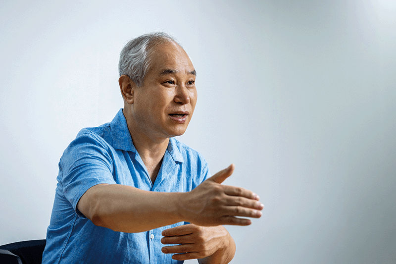 윤여상 북한인권기록보존소 소장 photo 이건송 영상미디어 기자