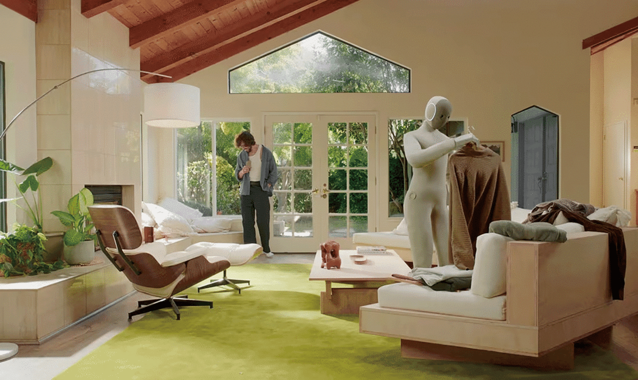 1X테크놀러지스의 가정용 휴머노이드 로봇 ‘네오’. photo 뉴스1