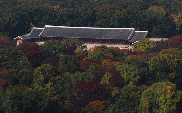 서울 종로구 종묘 정전 모습. photo 뉴스1