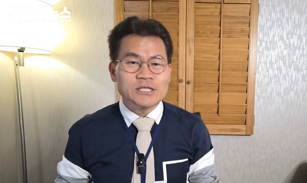 전직 한국사 강사인 유튜버 전한길씨. photo 유튜브 화면 캡처
