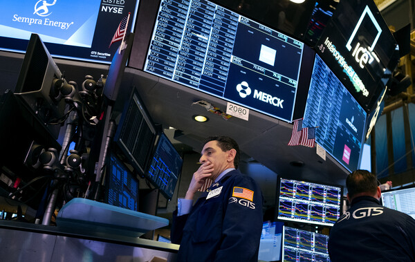 미국 뉴욕증권거래소(NYSE)의 모습. photo 뉴시스