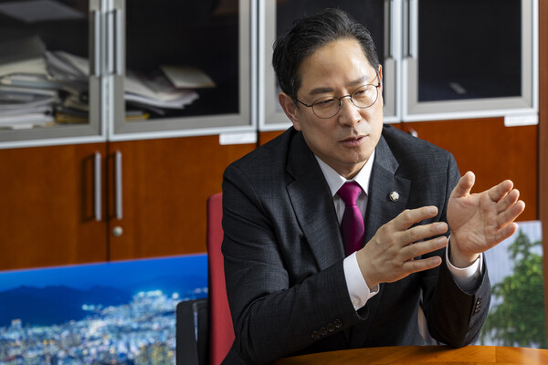 국회 기획재정위원회 국민의힘 간사 박수영 의원. photo 양수열 영상미디어 기자