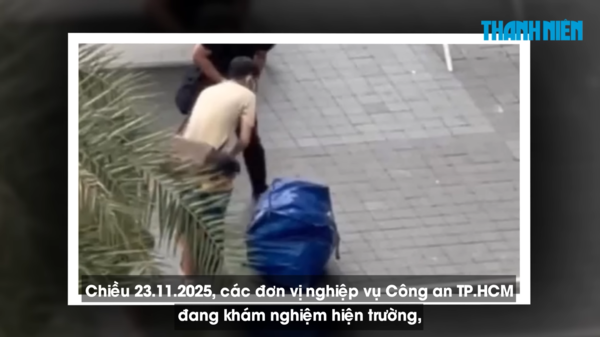 현지 언론 'Bao Thanh Nien'에서 공개한 현장. photo Bao Thanh Nien 유튜브 캡처