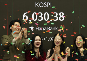 코스피 6000선 돌파 관련 이미지