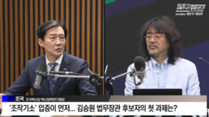 김어준 "李 지지율 한 달 내 20%대 추락 가능성… 직접 설득해야"